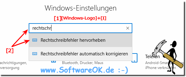 Rechtschreibprfung Windows 10!