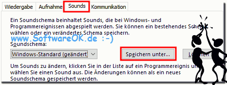 Windows-10 Soundsschema Speichern!