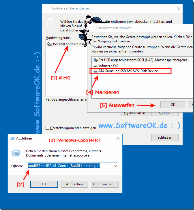Datentrger sicher Entferne Windows 10!