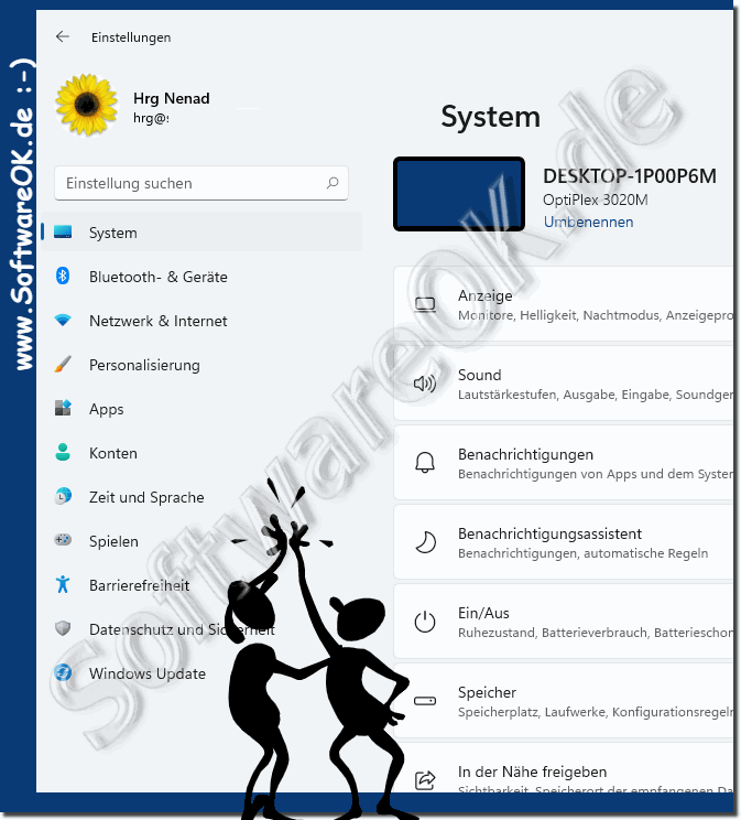 Die neue Settings / Einstellungen in Windows 11!