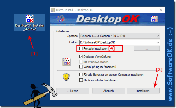 DesktopOK x64 11.11 instal the last version for android