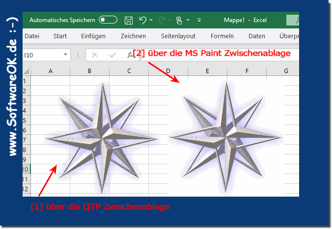 Bild in MS Excel ber QTP und ber MS Paint Transparenz fehlt in Bild!