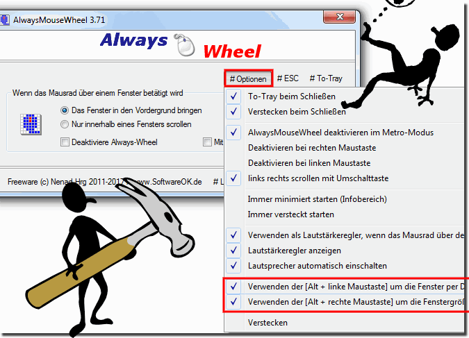 AlwaysMouseWheel 6.21 download the last version for android