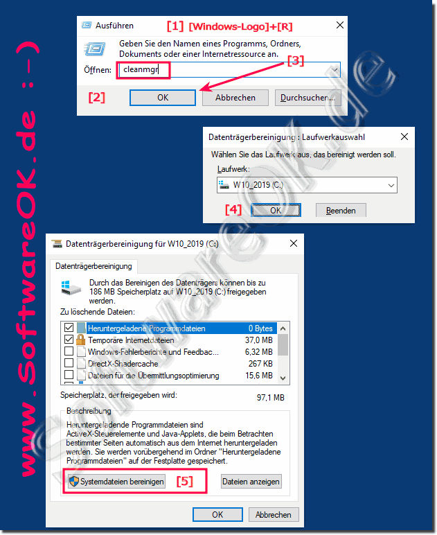 System Daten Lschen bei Windows 10, 8.1, ...!