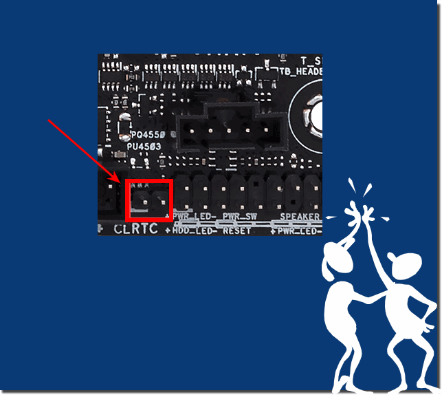 Wie lschen ich ein Desktop BIOS- oder CMOS-Passwor?