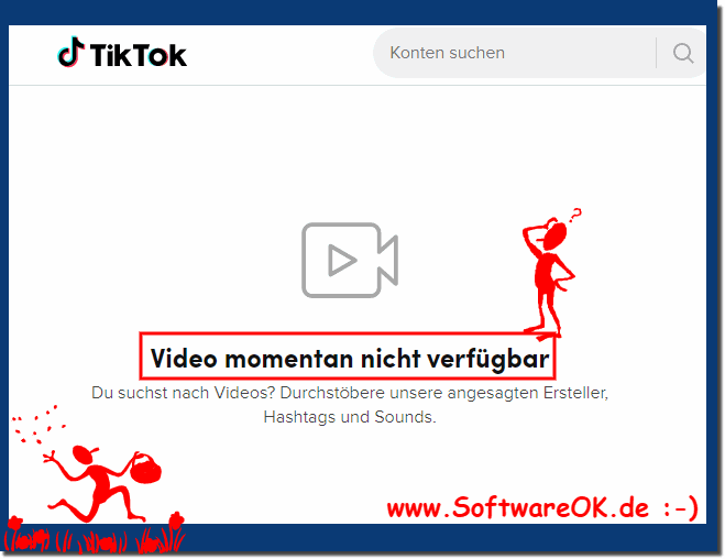 TikTok Videos sieht niemand, Video momentan nicht verfgbar?