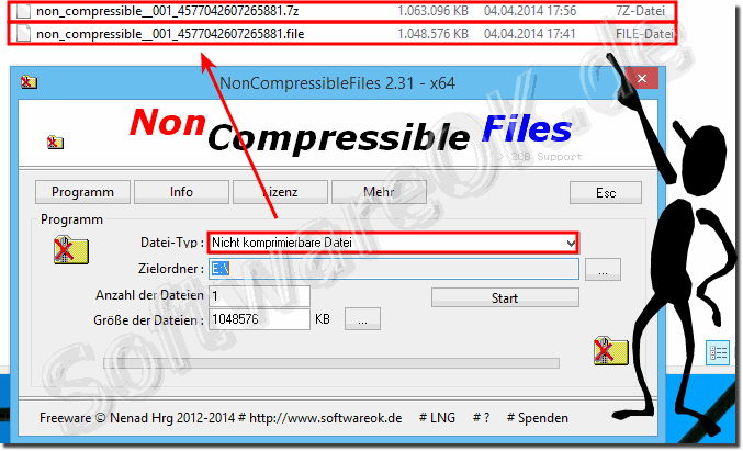 download NonCompressibleFiles 4.66