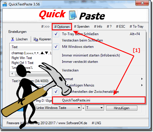 download the new QuickTextPaste 8.71