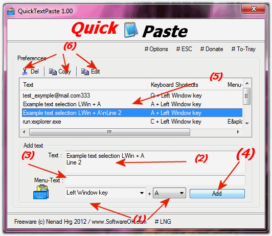 QuickTextPaste 8.71 download the last version for mac