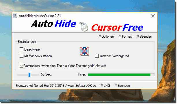 AutoHideMouseCursor 5.51 download the new version for mac