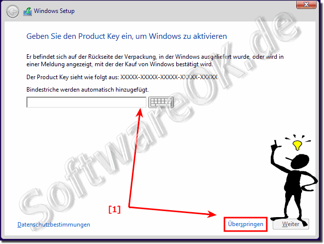 Ohne Produkt Key Windows-10 Installieren!