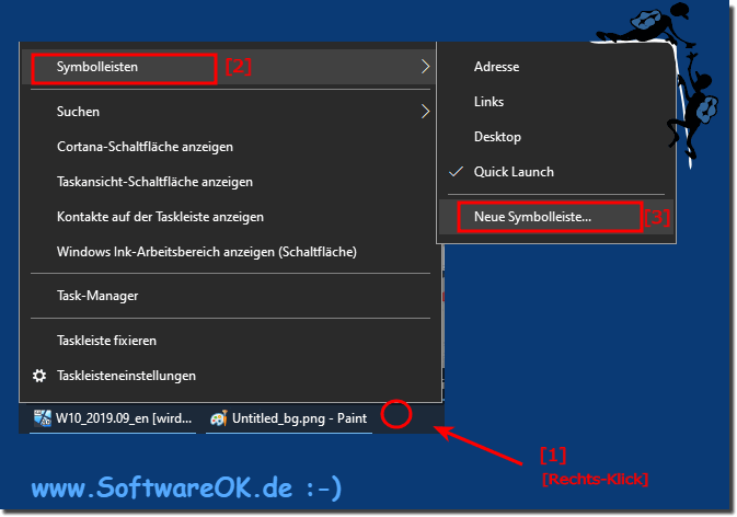 QuickLaunch, bzw. Schnellstartleiste fr die Windows 10 Task-Leiste!