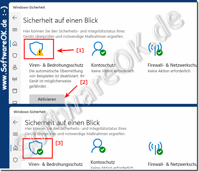 Sicherheit unter Windows 11 prfen und aktiveren!