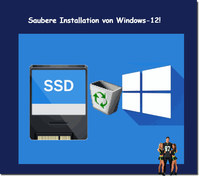 Saubere Installation von Windows-12!