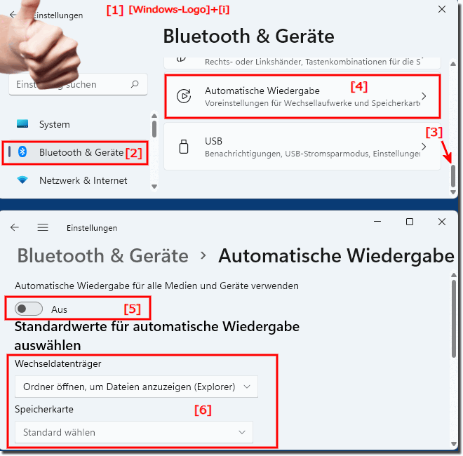 Wie deaktiviere ich Autoplay in Windows 12?