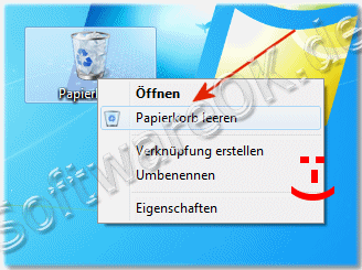 Dauerhaft lschen aller Dateien aus dem Windows-7 Papierkorb!