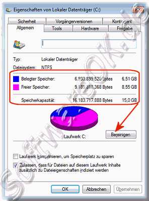 In Windows-7 Im Ordner WinSxs selbs rumlschen und fr ordnung  sorgen!