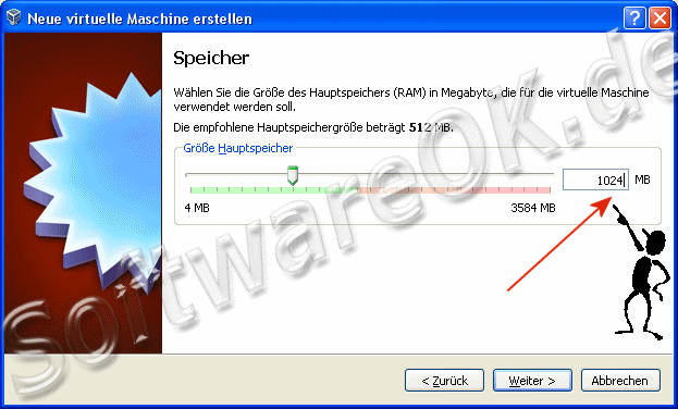 Gre des Hauptspeichers (RAM) fr Windows-8