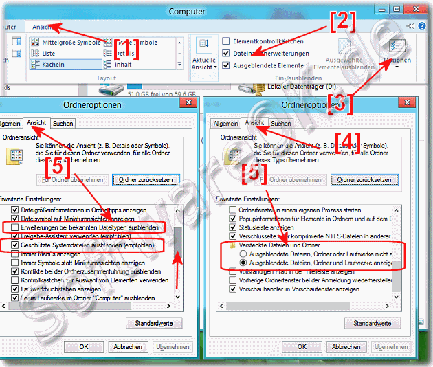 Dateiendungen Anzeigen Windows Vista