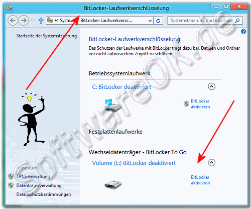 Windows-8 BitLocker-Laufwerkverschlsselung
