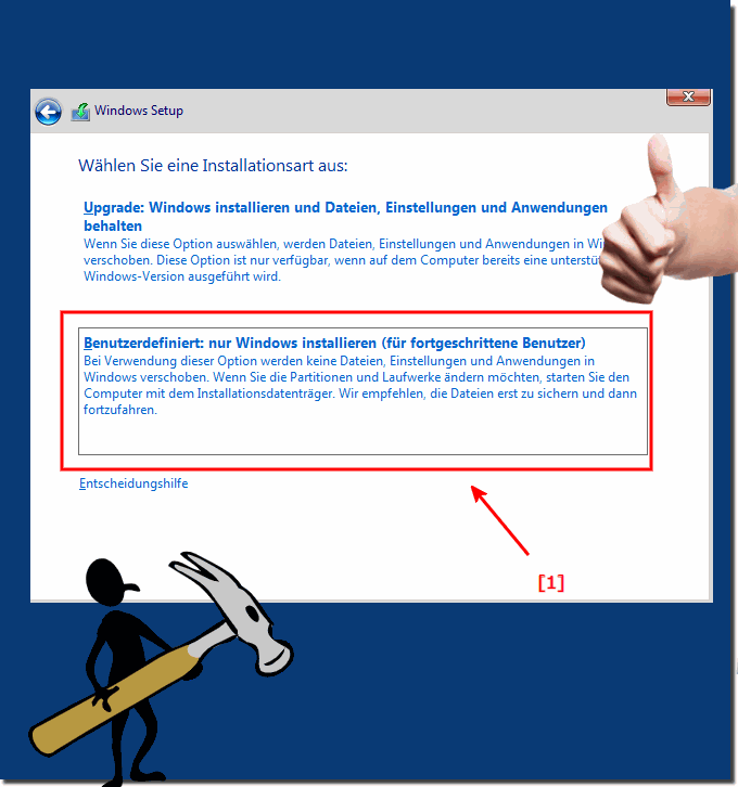 Benutzerdefiniert Installation Windows 12, 11, 10 usw.!