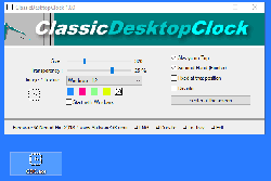 Klassische Desktopuhr für alle Windows OS