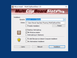 MultiClipBoardSlots 3.28 instal