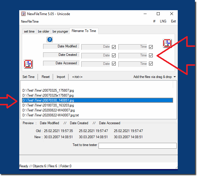 Download Kostenlose Datei-Zeit-nderungs APP fr MS Windows OS!