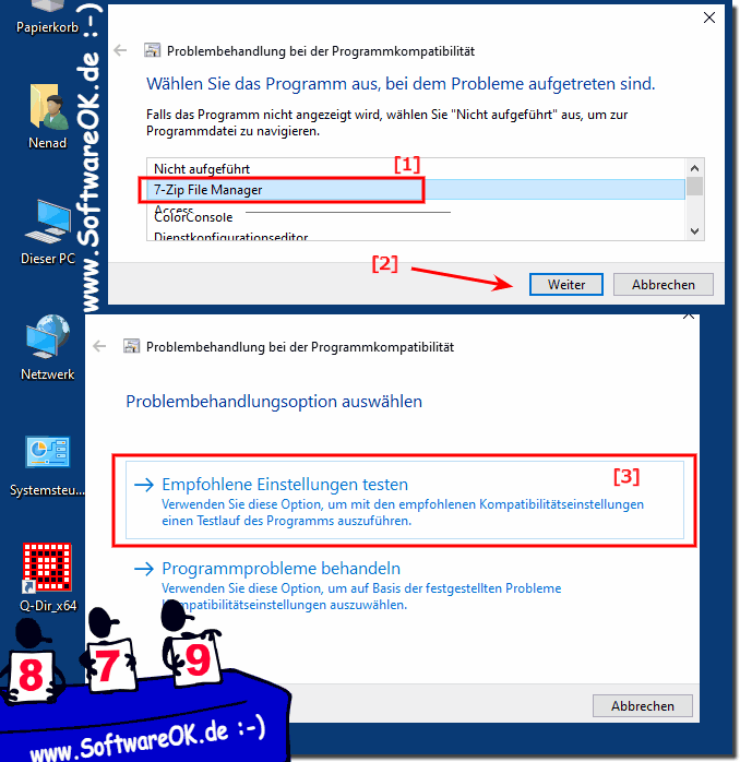 Die Programm-Kompatibilitt Fehlerbehebung unter Windows 10!