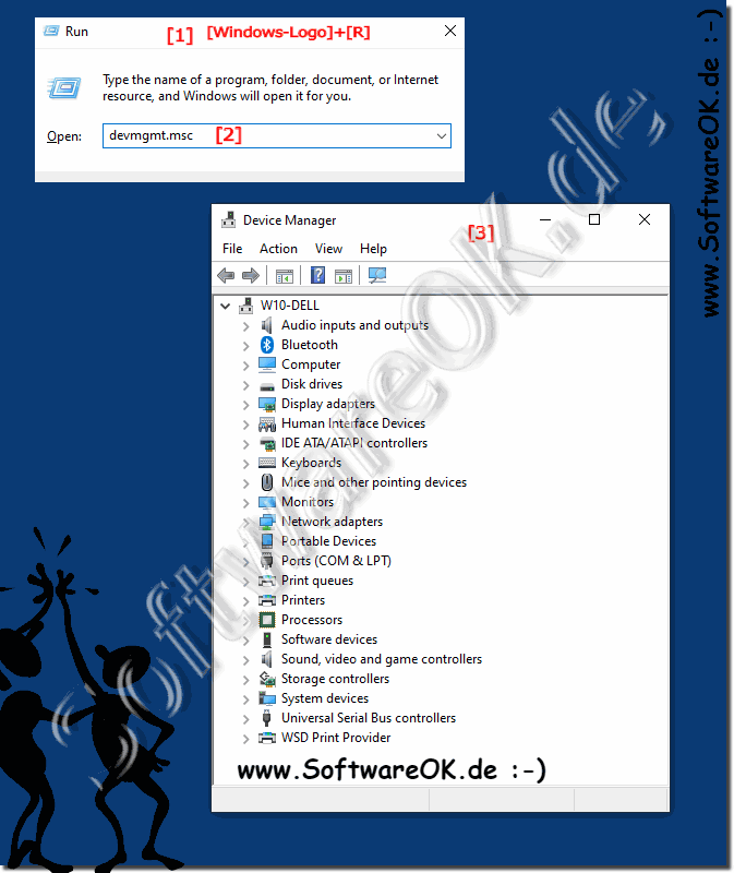 Systemkomponenten im Windows Gertemanager erkennen!