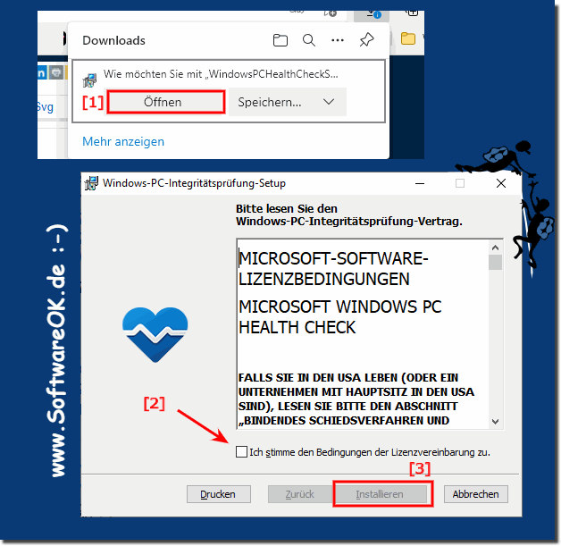Die Windows 11Kompatibilitts-Checker-App!
