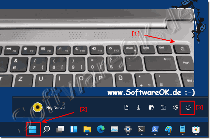 Schalten Sie den Windows 11-PC richtig aus