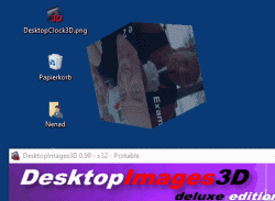 Desktop Bilder 3D Anzeige Tool auf Windows