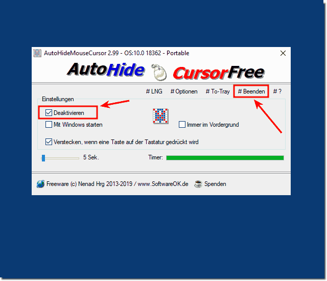 instal AutoHideMouseCursor 5.51