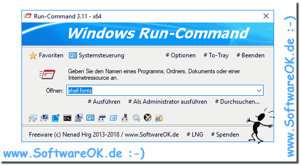 Ausfhren-Dialog alternative fr Windows 10/8.1/7/...
