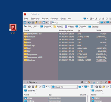 Quad Explorer für Windows Betriebssysteme