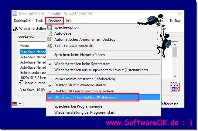Desktop-OK den Zugriff beim Defender Ordner-Schutz W10 gewhren!