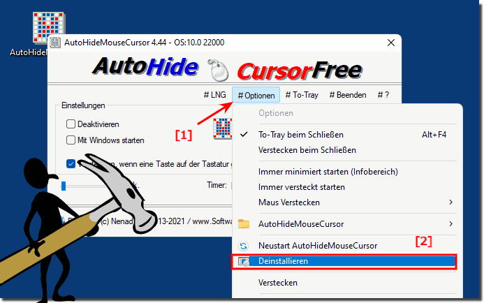 download AutoHideMouseCursor 5.52 free