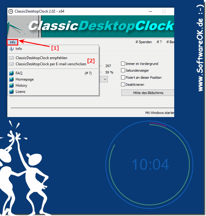 ClassicDesktopClock 4.41 instal the new version for ipod