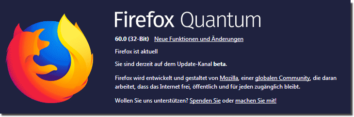 Der Firefox Quantum Browser!