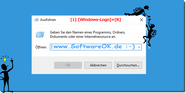 Windows Ausfhren Dialog!