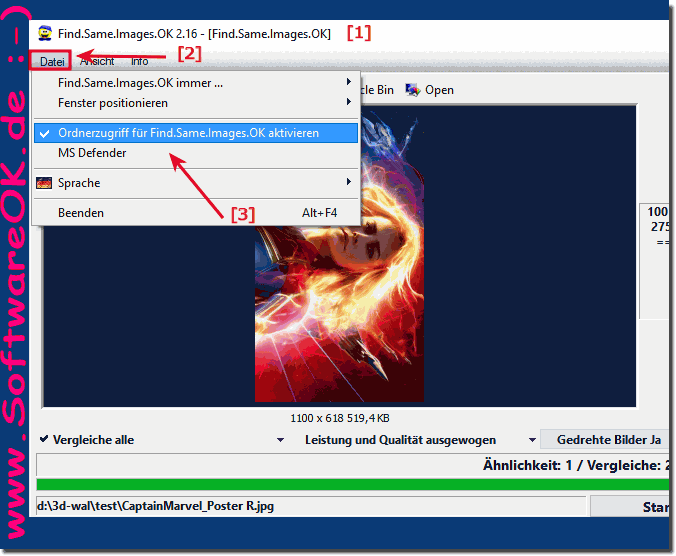 Einfacher zugriff aktivieren auf den Geschtzte Ordner unter Windows 10!