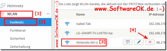 NintendoWii-U Fehler-Code Internet Fritz-Box!