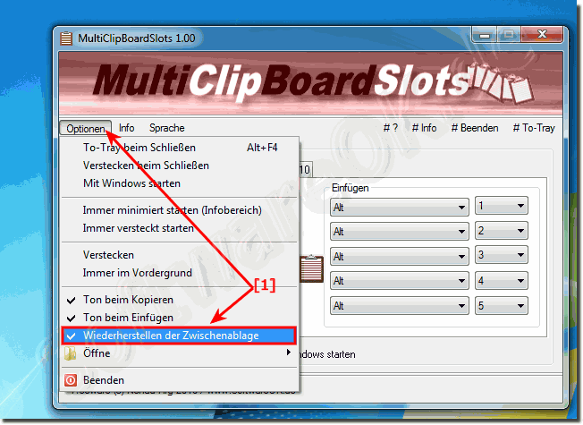download the new for windows MultiClipBoardSlots 3.28