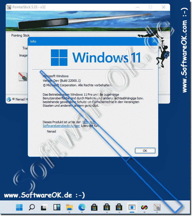 Der grsste  Virtuellen Zeigestab auf Windows 11 problemlos!
