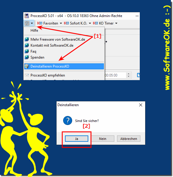 Hngende Programme Tool auf  Windows 10 entfernen!