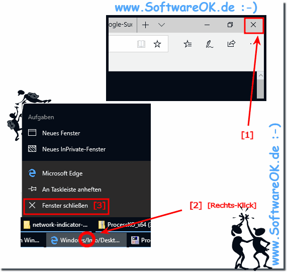 Windows Programme korrekt Schlieen!