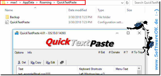 instal QuickTextPaste 8.66