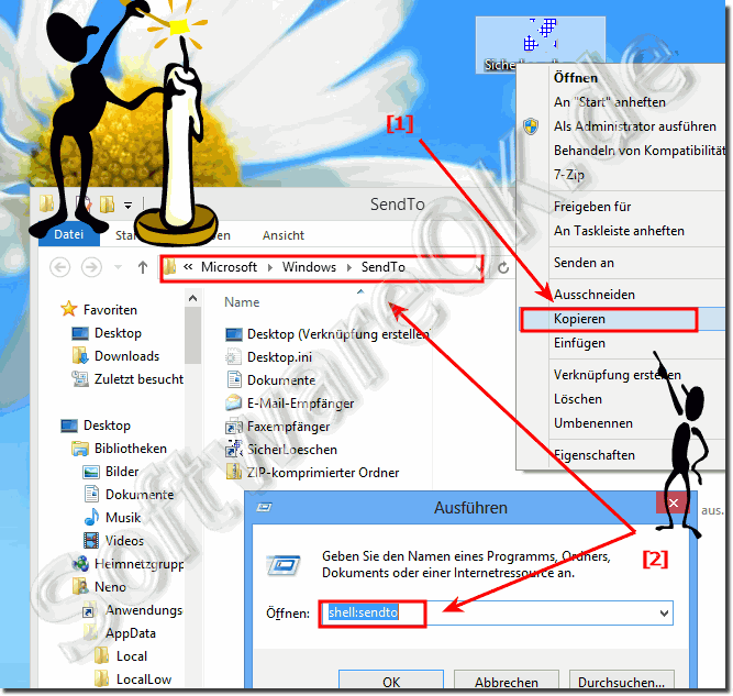 Sicher Lschen zum Explorer Kontextmen  hinzufgen (Windows 7,9,8.1,XP) ?