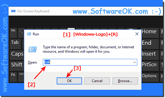 Fhren Sie OSK unter All-Windows aus!